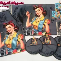 دوخت انواع سرویس های آشپزخانه و ساک و کیف