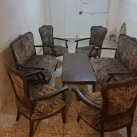 مبل ۸نفره نیمه استیل|مبلمان خانگی و میز عسلی|لاهیجان, یوسف آباد|دیوار