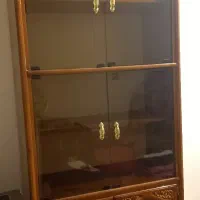 بوفه چوبی کمددار