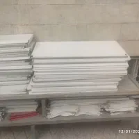 قفسه فروشگاهی فلزی خودایستا و صندلی مدیریتی