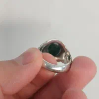 زمرد اصل پاکستانی قلمزنی شده|جواهرات|قدس, شهر‌قدس|دیوار