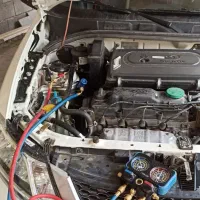 خدمات شارژ گاز کولر خودرو سیار