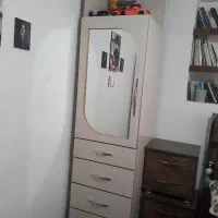 کمد لباس و میز آرایشی آینه دار