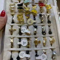 پکیج 100 عددی انگشتر استیل درجه یک