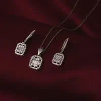 گردنبند های جواهری نقره قیزیل قالب با قیزیل سو/540