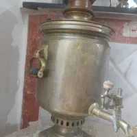 سماورقدیمی اذغالی|کلکسیون اشیاء عتیقه|تبریز, |دیوار