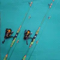 چوب ماهیگیری که نمیشکنه با چرخ ماهی گیری فلزی|ماهیگیری|تهران, بهار|دیوار