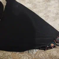 مقنعه نو دارای نوار سنتی و سبز