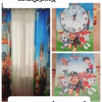 پرده اتاق کودک|پرده، رانر، رومیزی|کیاشهر, |دیوار