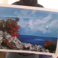 اموزش نقاشی به افراد کم توان ذهنی یا جسمی|خدمات آموزشی|بجنورد, |دیوار