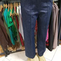 شلوار بگ و پارچه ای