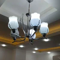 لوستر تمیز پنج شاخه