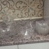 بلور ستاره ای|ظروف سرو و پذیرایی|قم, شاد قلی|دیوار