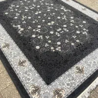 قالی فرش نگین زمرد کیفیت باور نکردنی|فرش|کرمان, |دیوار