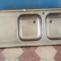 سینک ظرفشویی دو قلو