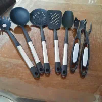 سرویس کفگیر ملاقه سیلیکونی|ظروف پخت‌وپز|اصفهان, کوی امیریه|دیوار