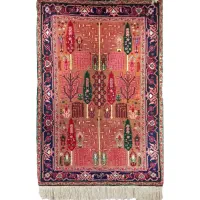 قالیچه عشایری دستبافت|فرش|مشهد, سپاد|دیوار