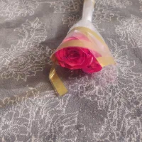 دسته گل روبانی