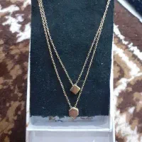 زنجیر و گوشواره طلا|جواهرات|دورود, |دیوار