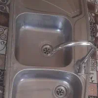 فروش سینک ظرفشویی اخوان دولگن توکار در حد نو