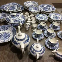 چینی قلم آبی نیکوی اصل ژاپن،عتیقه