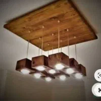 تولید چراغ های محوطه و داخلی|لوستر و چراغ آویز|رشت, استادسرا|دیوار