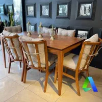 میز غذا خوری کد ۰۰۲۸|میز و صندلی غذاخوری|رامهرمز, |دیوار