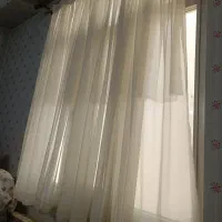 پرده حریر ساده