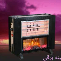 بخاری برقی فن دار مدل شومینه ای جدید کم مصرف|بخاری، هیتر، شومینه|شیراز, تحویلی|دیوار