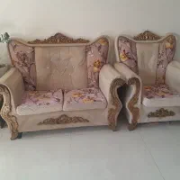 فروش دو ست مبل راحتی کارکرده
