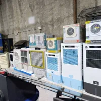 کولر آبی چرخ دار ایستاده/کنترل دار m1تاM18