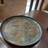 سینی برنجی قدیمی