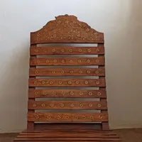 صندلی راک هندی با تزئینات کار دست  مدل ثابت|صندلی و نیمکت|مشهد, راهنمایی|دیوار