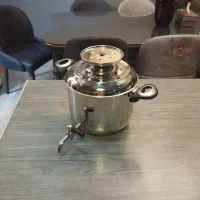 کتری شیردار 4 لیتری در حد نو استیل استاندارد 8-18