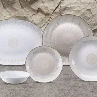 سرویس چینی فله مقصود قالب گرد (کد ۷۷۷)