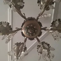 لوستر شش شاخه سیلور|لوستر و چراغ آویز|تهران, فردوسی|دیوار