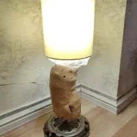 آباژورهای تلفیقی از چوب و آهن ،کنار تخت ،کنار سالن