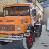 تراک میکسر  بنز  دهچرخ فابریک|خودرو سنگین|شاهین‌شهر, گزبرخوار|دیوار