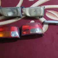 چراغ های ماشین پراید ودسته رودری صبا عقب|قطعات یدکی و لوازم جانبی|سوسنگرد, |دیوار