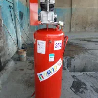 پمپ باد۲۵۰لیتری مفید درحد نو کم کار