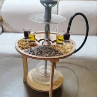 استند چوبی قلیان