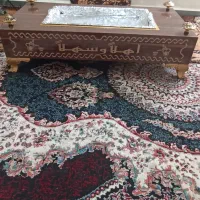 منقل چوبی نو نو یک بار استفاده نشوده طول 120عرض 60