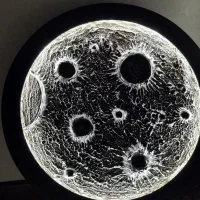 تابلو ماه سایز ۵۵|تابلو، نقاشی، عکس|تهران, امیریه|دیوار