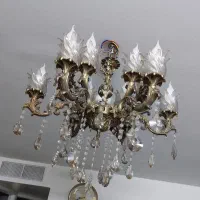 لوستر برنجی پتینه
