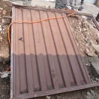 درب حیاط ماشین رو