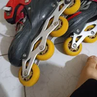 اسکیت دخترانه در حد نو|دوچرخه، اسکیت، اسکوتر|تهران, شهرک رضویه|دیوار