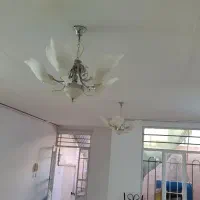 لوستر و پرده