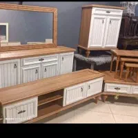 فروش ست میز تلویزیون آینه کنسول جاکفشی اقساطی