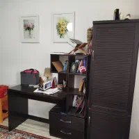 میز تحریر وکمد لباس نو