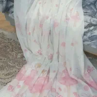 پرده ی باربی دخترانه